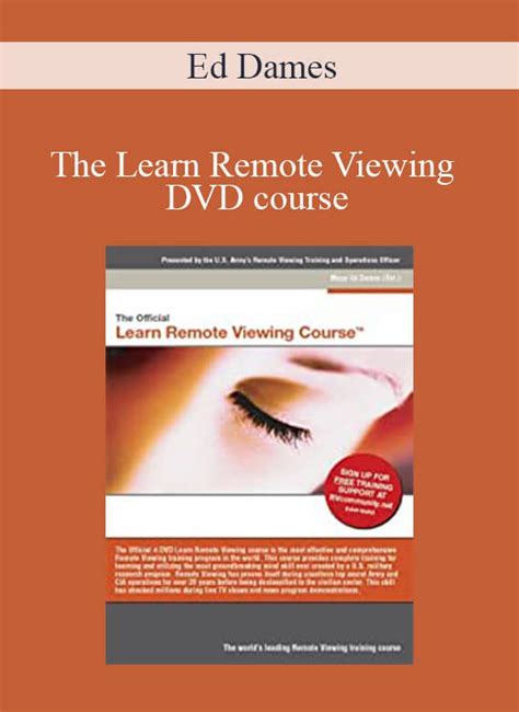 edward dames|THE OFFICIAL LEARN REMOTE VIEWING COURSE.